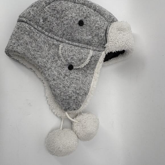 Canadiana Kootenay Fair Isle Merino Blend Knit Pom Adult Beanie Hat - Picture 3 of 5